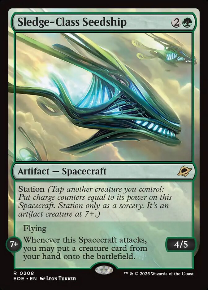 Sledge-Class Seedship (208) - Edge of Eternities (EOE)
