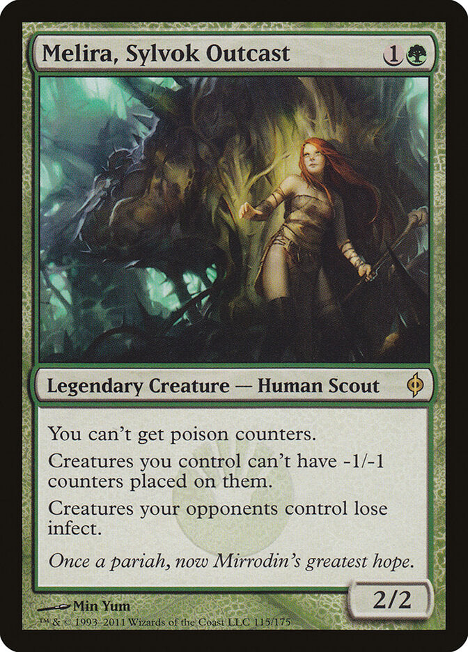 Melira, Sylvok Outcast (115) - New Phyrexia (NPH)