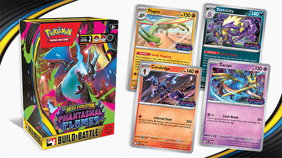 Phantasmal Flames Pokemon Pre-release Local Event at Geek Peek - 11/01/25