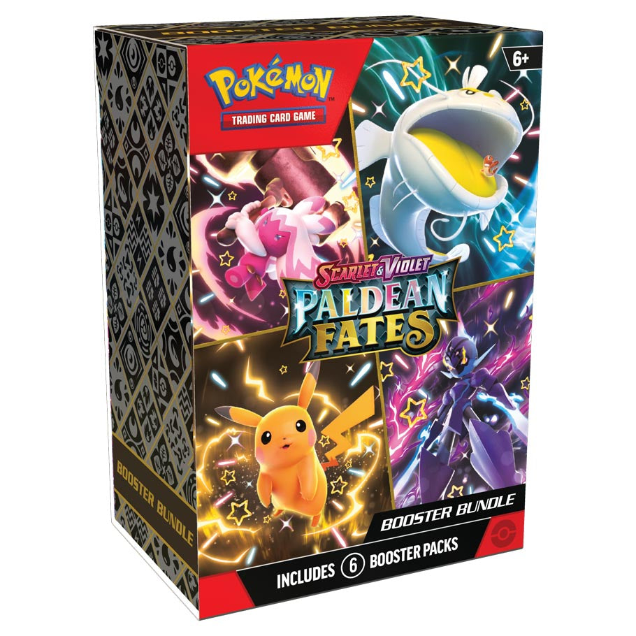 Pokemon Scarlet & Violet Paldean Fates Booster Bundle Box - Pre-Order Release 02/23/24 Pokemon Scarlet & Violet Paldean Fates Booster Bundle Box - Pre-Order Release 02/23/24