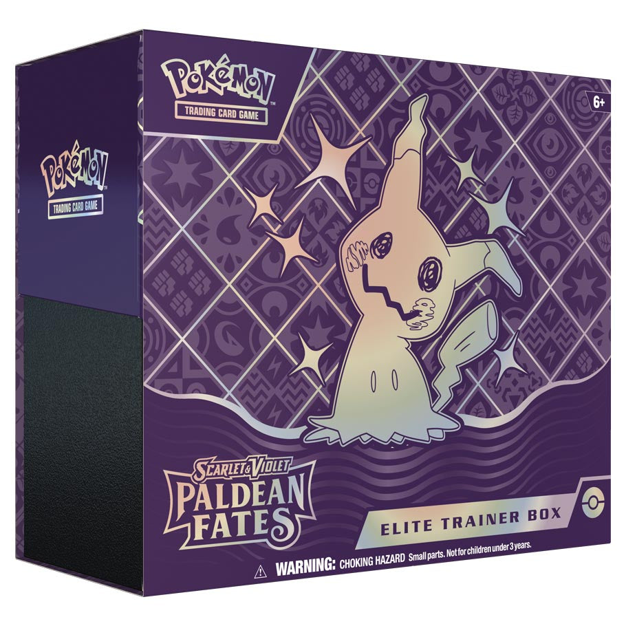 Pokemon Scarlet & Violet Paldean Fates ETB Elite Trainer Box