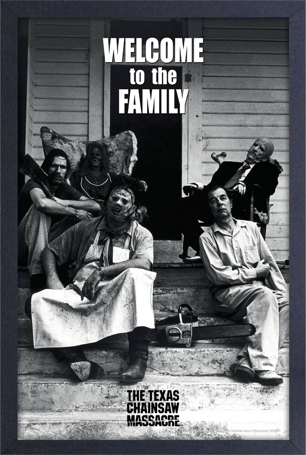 Texas Chainsaw Massacre - Welcome to the Family 11" x 17" Framed Print Wall Art