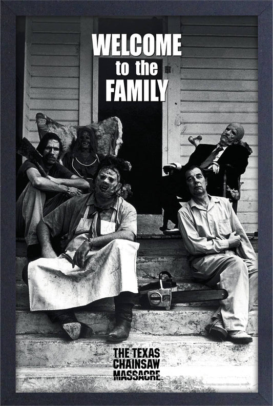 Texas Chainsaw Massacre - Welcome to the Family 11" x 17" Framed Print Wall Art