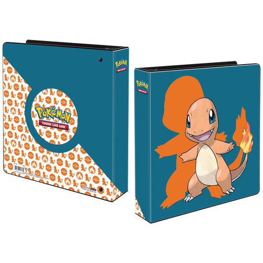Pokemon 3-Ring Binder 2" Card Album: Charmander Original Starter Art