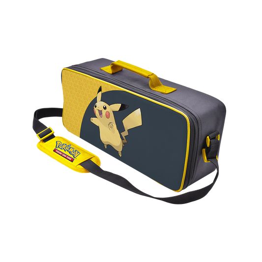Ultra Pro Deluxe Gaming Trove: Yellow & Black Pikachu Design: CCG Storage Bag