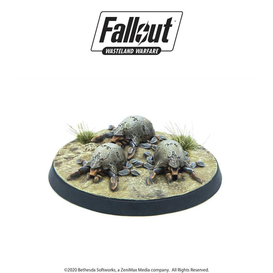 Fallout Wasteland Warfare: Mirelurk Hatchlings & Eggs: Roleplaying Resin Miniature Figures