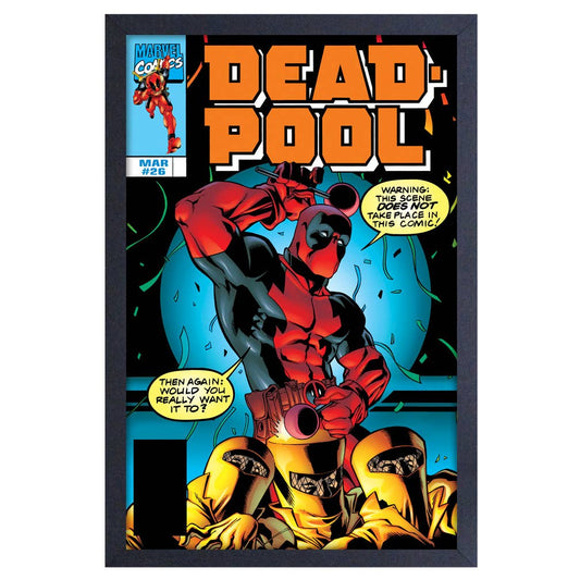 Deadpool - Comic 11" x 17" Framed Print Wall Art