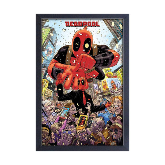 Deadpool - The Celebrity 11" x 17" Framed Print Wall Art