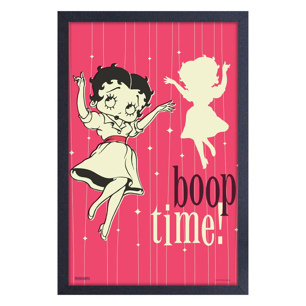 Betty Boop - Music 50’x 11" x 17" Framed Print Wall Art