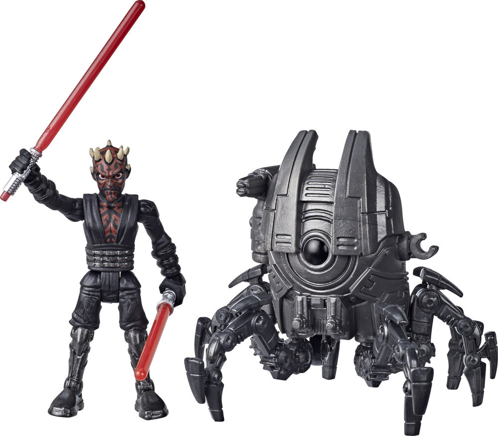 Star Wars Mission Fleet: Darth Maul Sith Probe Miniature Action Figure Set