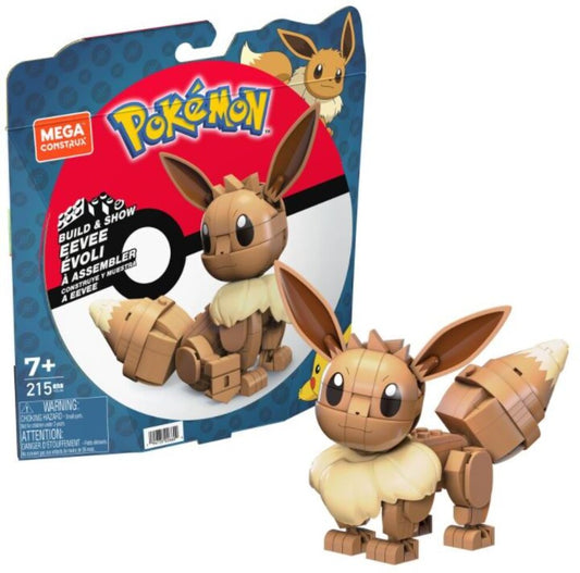 Pokémon Mega Build & Show Eevee Construction Set 215pc. Set