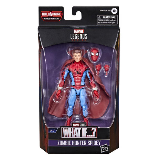 Marvel Legends: What If? Spiderman: Zombie Hunter Spidey 6in Action Figure