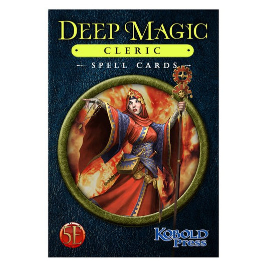 Kobold Press Deep Magic Cleric Spell Cards - D&D 5E - 270 Card Set