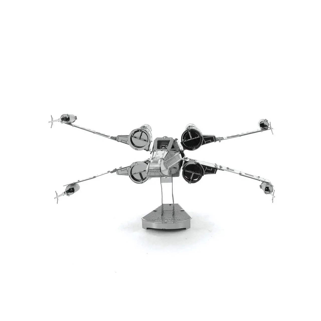 Star Wars Official 3D Metal Model Kit: 4in High Detail X-Wing Starfighter Front View