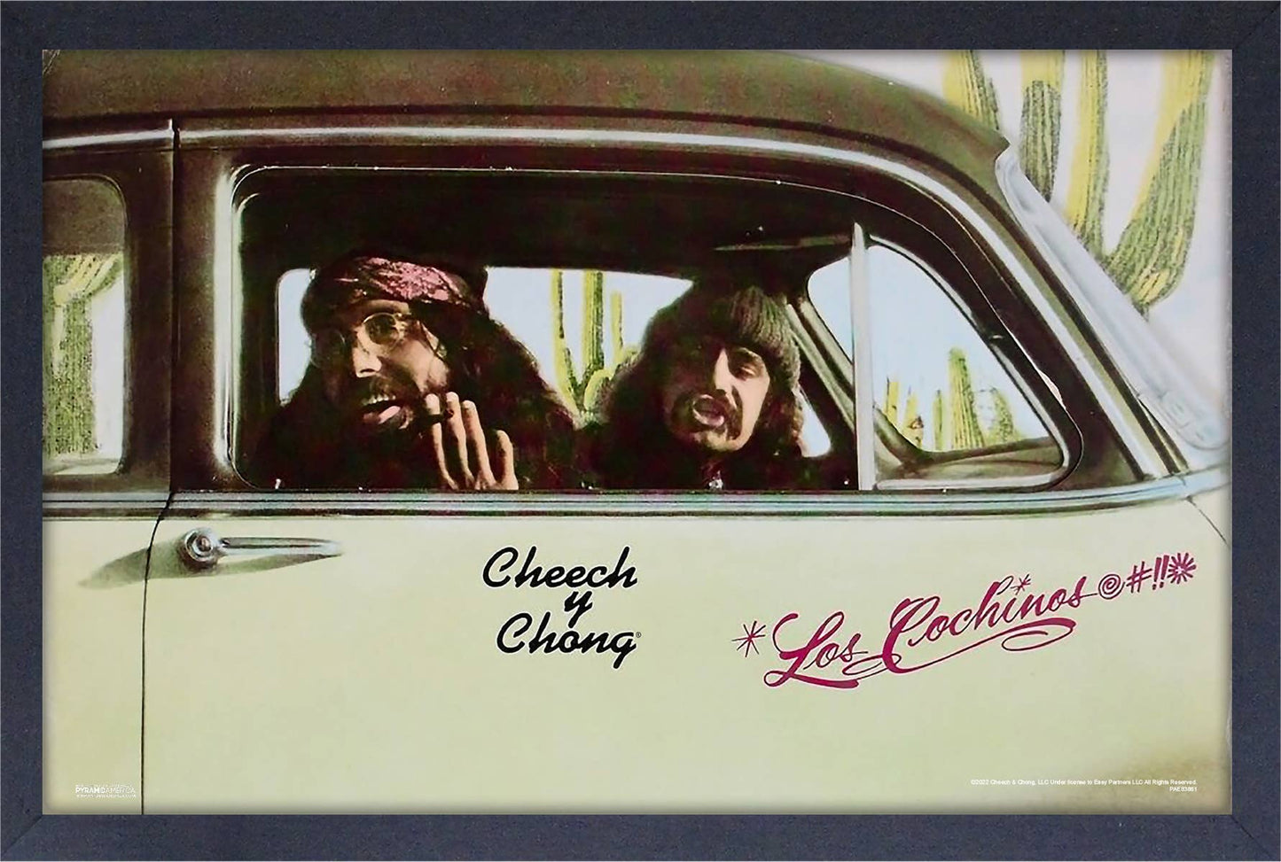Cheech & Chong - Los Cochinos 11" x 17" Framed Print Wall Art