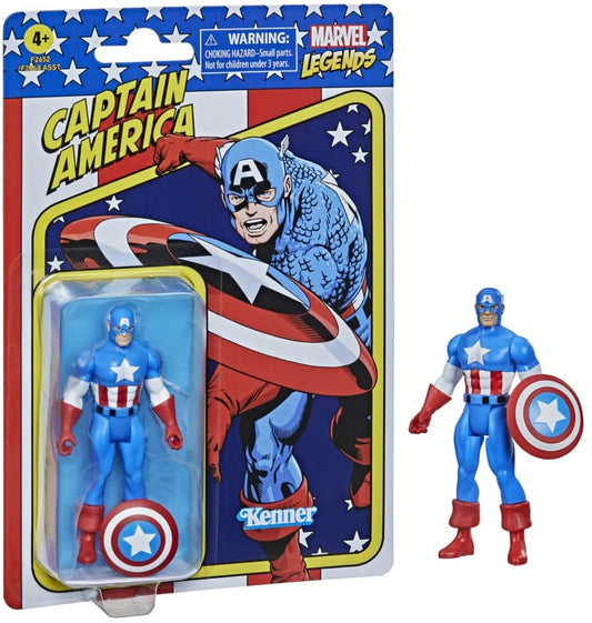 Marvel Legends Retro Series: 3.75" Action Figures: Captain America