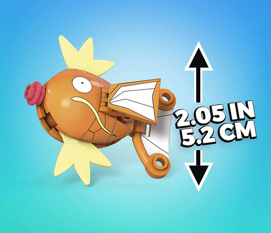 Pokemon Mega Construx: Magikarp: Evergreen Series Pokeball Figure: 20 pc.