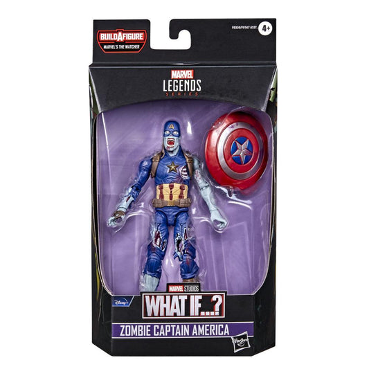 Marvel Legends: What If? Zombie Captain America 6in Action Figure