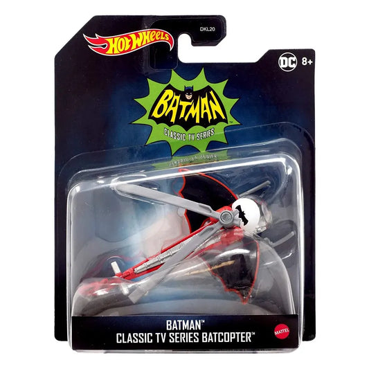 Hotwheels Batman Series 1:50 Diecast Batcopter from the Classic TV Series