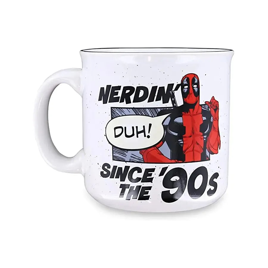 Marvel Deadpool 20oz Large Ceramic Mug: Nerdin' Since The 90s