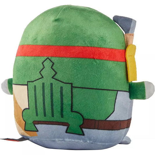 Back Profile of Starwars Cuutopia Boba Fett Plush Toy