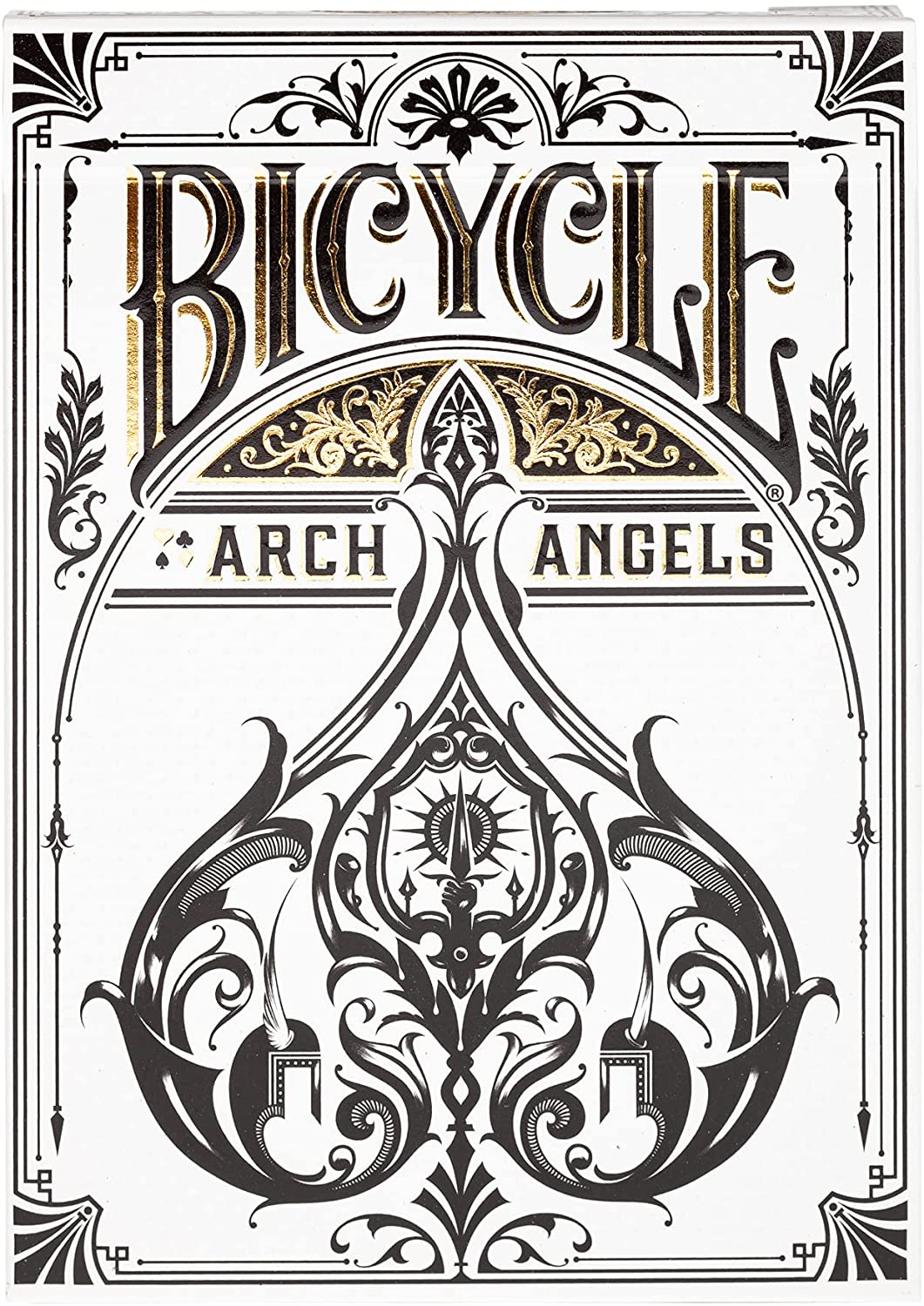 Bicycle Playing Card Deck: Archangels Elegent Mythological Theme
