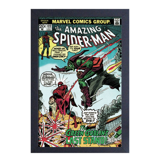 Marvel Comics Spider-Man - The Amazing Spider Man #122 11" x 17" Framed Print Wall Art