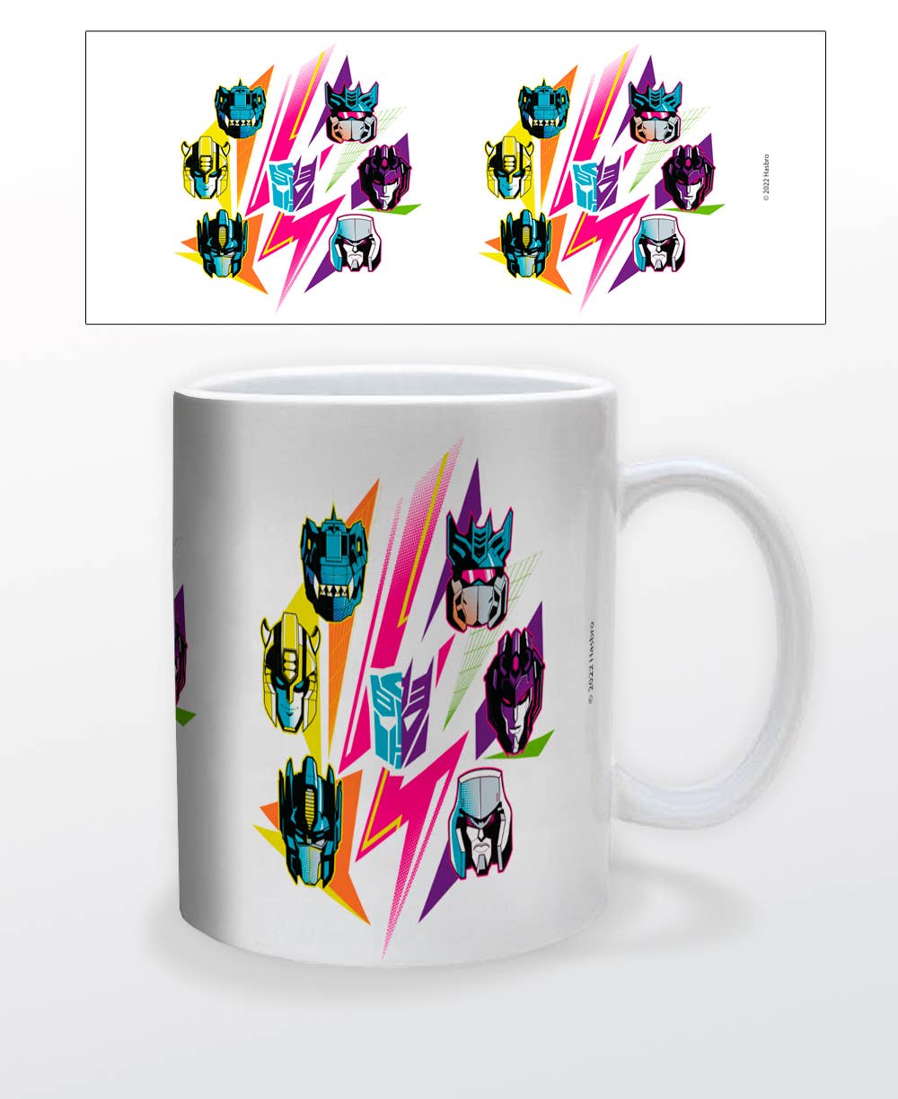 Transformers- Group Faces 11 oz Ceramic Mug with Giftbox