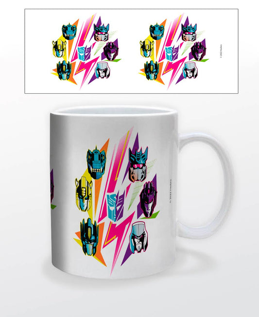 Transformers- Group Faces 11 oz Ceramic Mug with Giftbox
