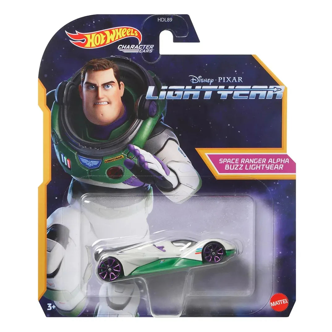 Disney Pixar Lightyear Official Hot Wheel Car Featuring Space Ranger Alpha Buzz Lightyear