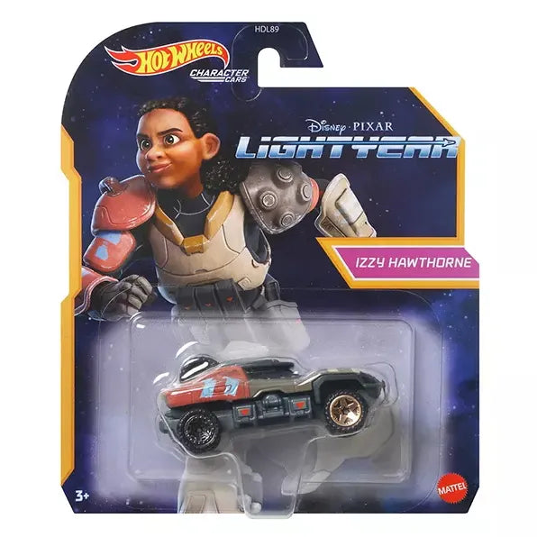Disney Pixar Official Hotwheels Car Featuring Izzy Hawthorne