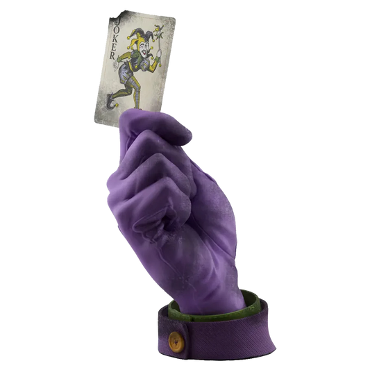 The Joker Calling Card Life Sized Statue Display Piece w/ Interchangeable Cards