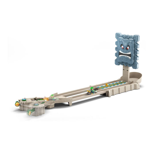 Hot Wheels Mario Kart: Thwomp Ruins Track Set w/ Luigi Car