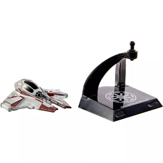Hot Wheels Star Wars: Starships Select Obi-Wan Kenobi's Jedi Interceptor: 1:50 Scale Out of Box