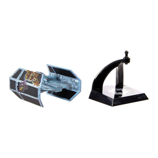 Hot Wheels Star Wars: Starships Select Darth Vader's Tie Advanced: 1:50 Scale Out of Box