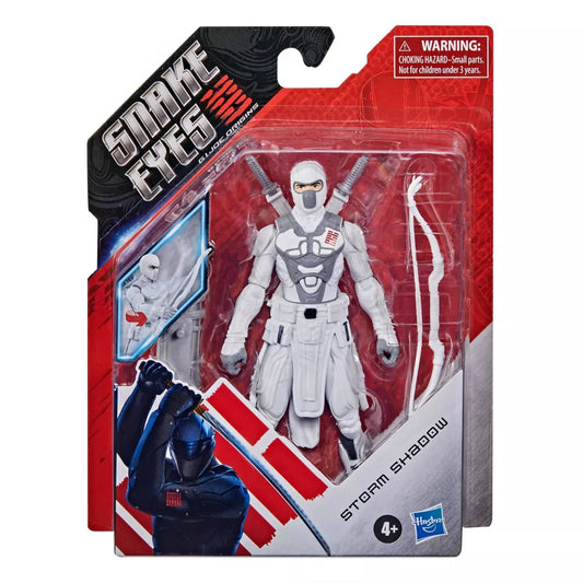 Snake Eyes G.I. Joe Origins Official Action Figure: 6in Ninja Strike Storm Shadow