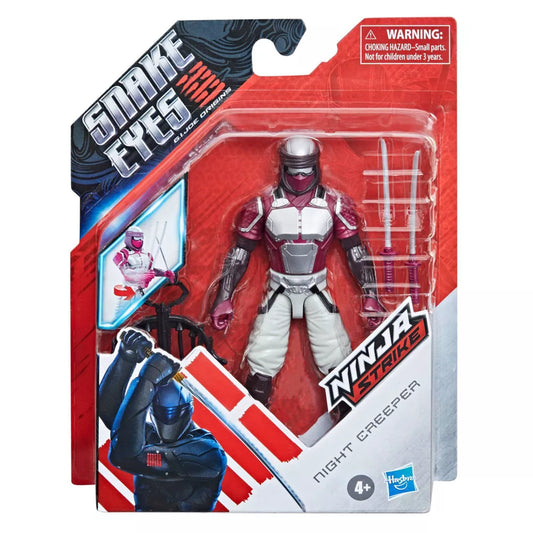 Snake Eyes G.I. Joe Origins Official Action Figure: 6in Ninja Strike Night Creeper