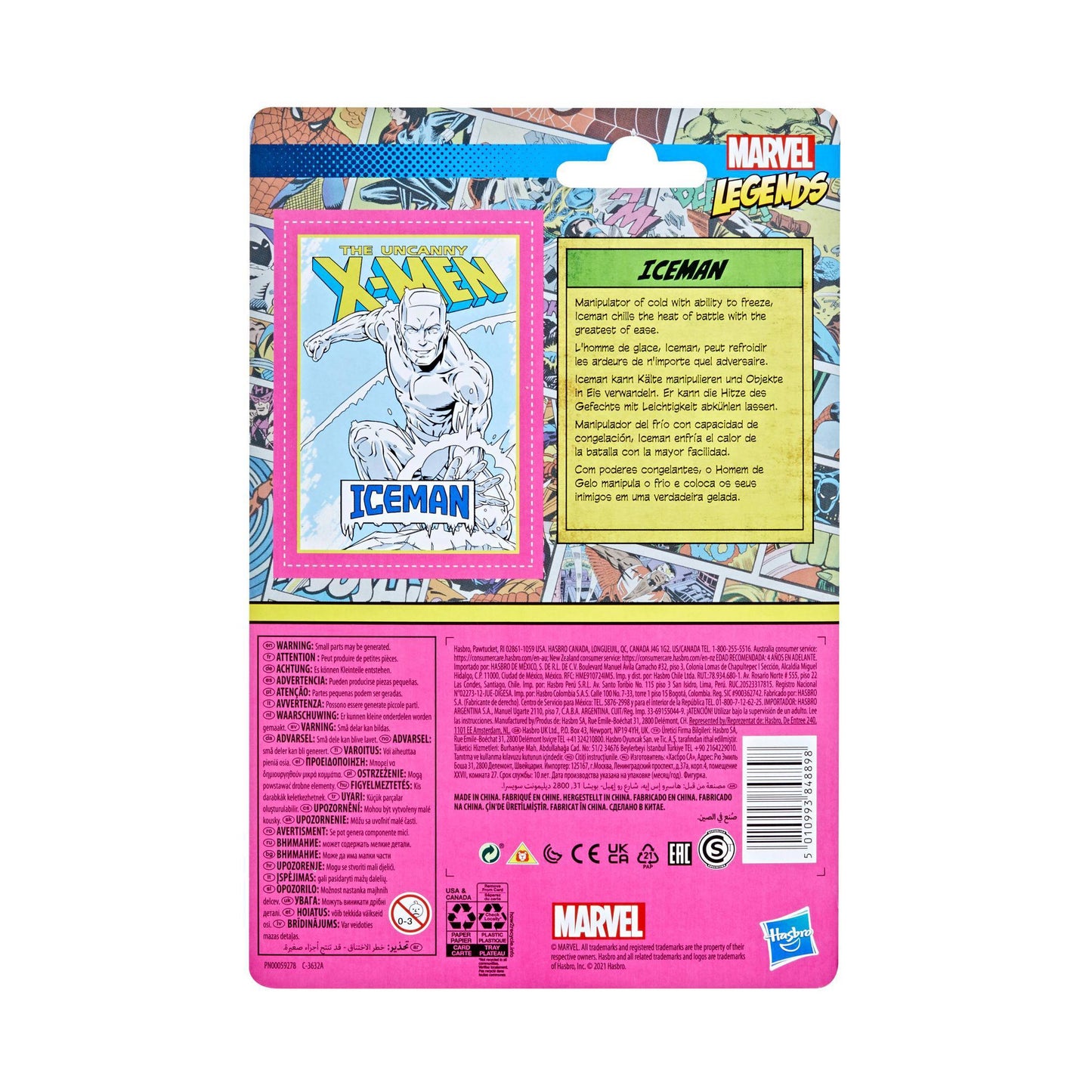 Marvel Legends Retro Series: 3.75" Action Figures: Iceman