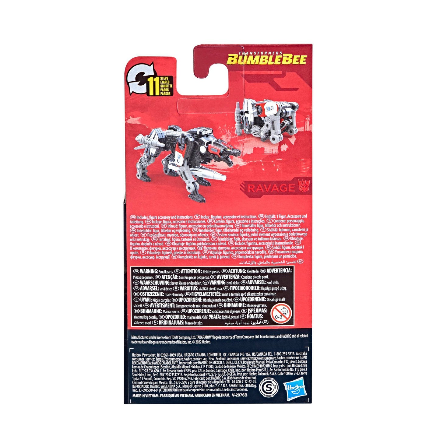 Transformers Studio Series: BumbleBee Core Class: Ravage 3.75" Action Figure