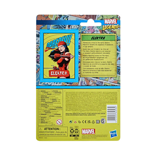 Marvel Legends Retro Series: 3.75" Action Figures: Elektra
