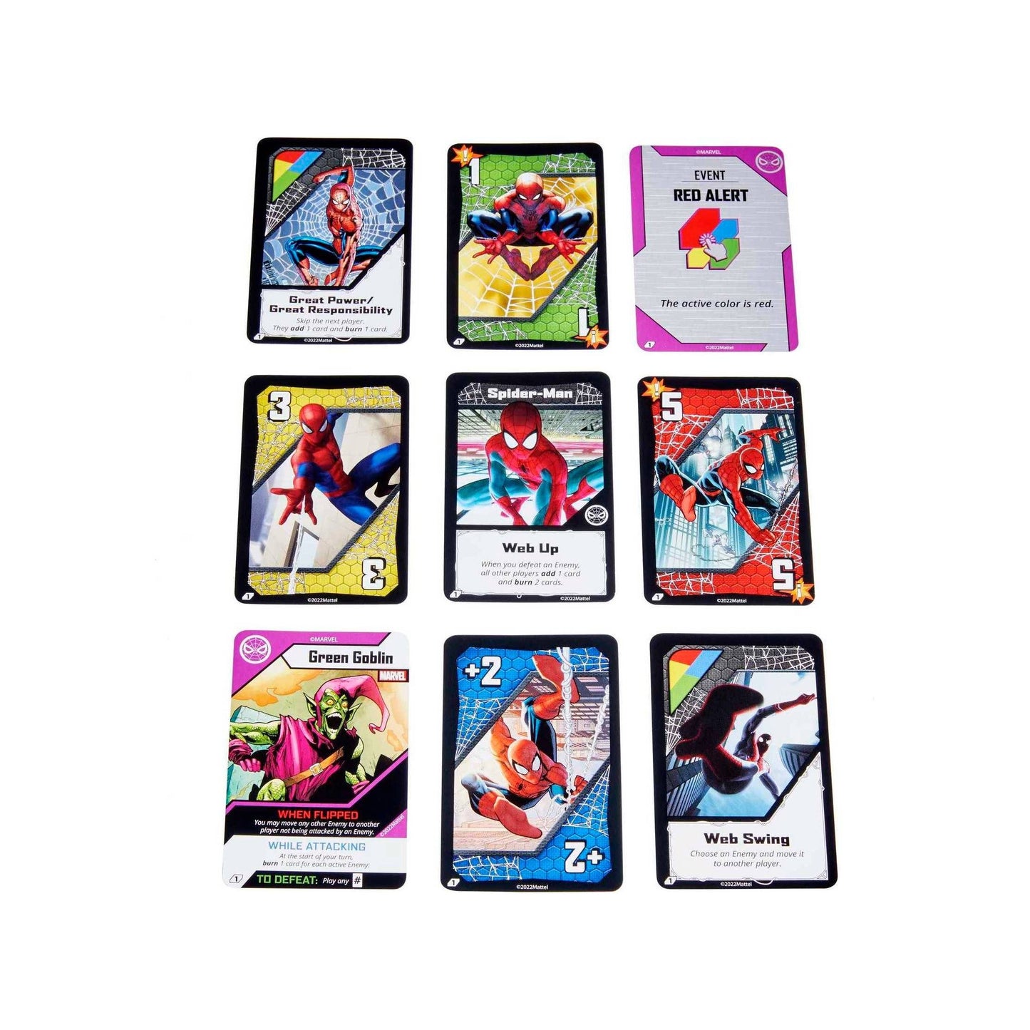 Uno Ultimate Card Game: Marvel Add-On Pack: Spiderman Character Deck