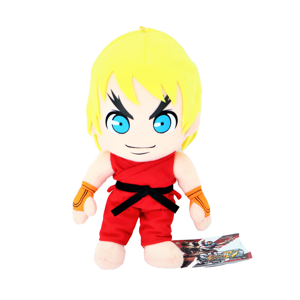 Street Fighter Official Video Game Plush: 9in Super Street Fighter IV Ken