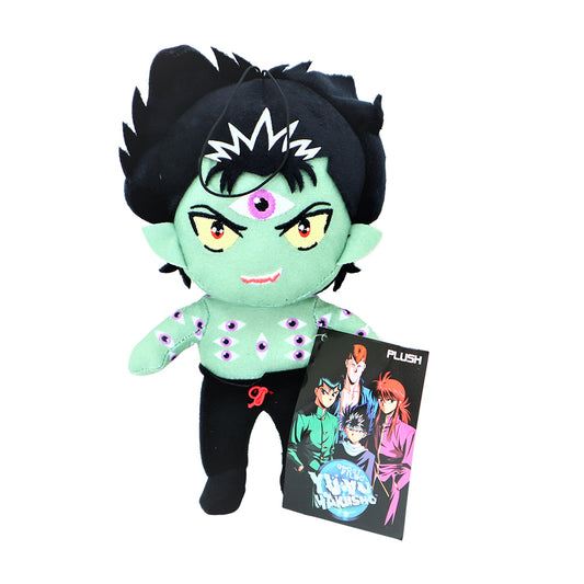 Yu Yu Hakusho Ghost Files Official Anime Plush: 8in Hiei Evil Eye Jagan Stuffed Animal