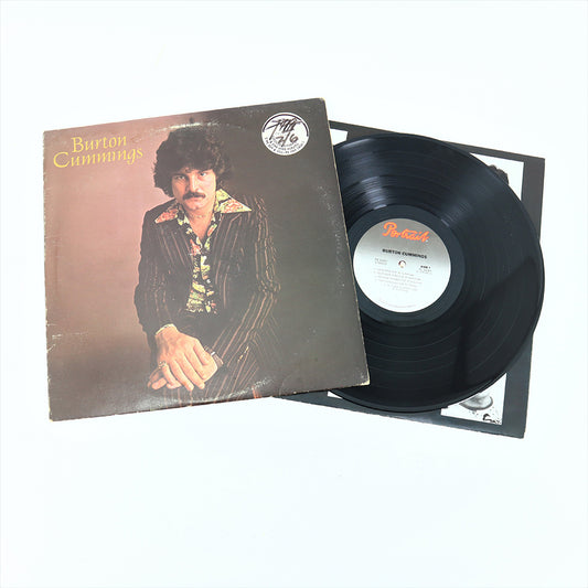 Vintage 12-in Vinyl Record Burton Cummings CBS Print Front View