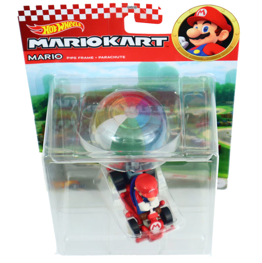 Hot Wheels Mario Kart Cars: Mario Nintendo Glider Edition: Red: 1:64 Scale