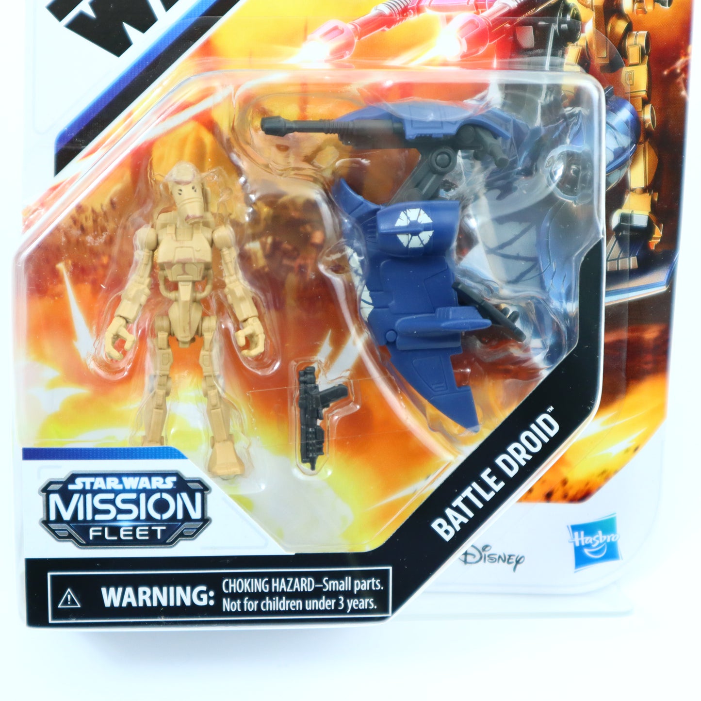 Star Wars Mission Fleet: Battle Droid Miniature Action Figure Set