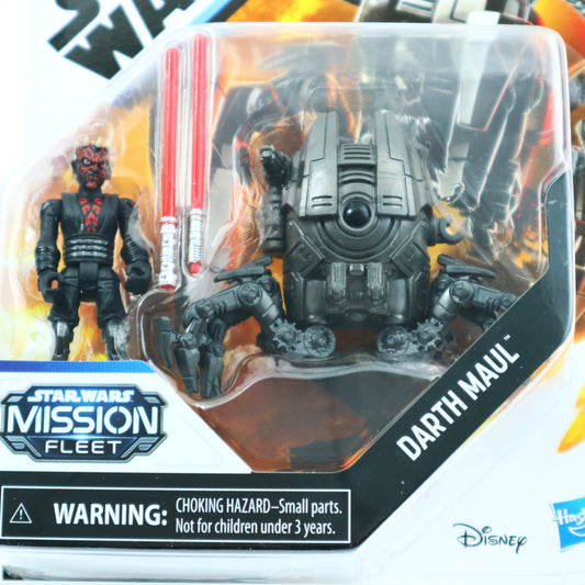 Star Wars Mission Fleet: Darth Maul Sith Probe Miniature Action Figure Set