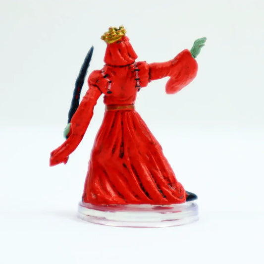 Rear Profile - WizKids Hand Painted Miniature #42 Azalin Rex From Icons of the Realms Set 21