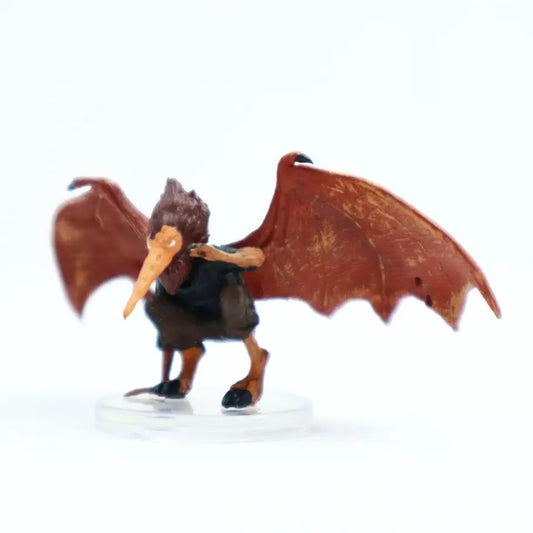 Turned Profile of #5 Strigoi Hand Painted Miniature Figure from Icons of the Realms Set 21, Van Richten's Guide to Ravenloft