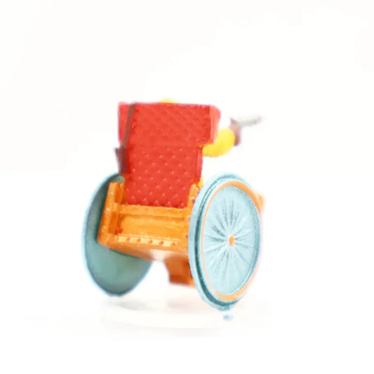 Rear Profile - #26 Alanik Ray Hand Painted Miniature from Icons of the Realms Set 21, Van Richten's Guide to Ravenloft